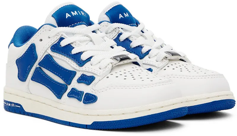 AMIRI Kids Blue & White Skel-Top (PF22KFS004-466)