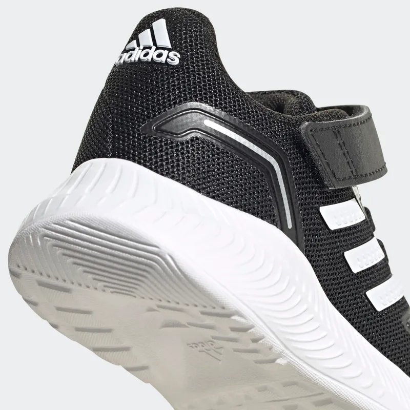 Adidas Runfalcon 2.0 Core Black / Cloud White / Silver Metallic (FZ0093)