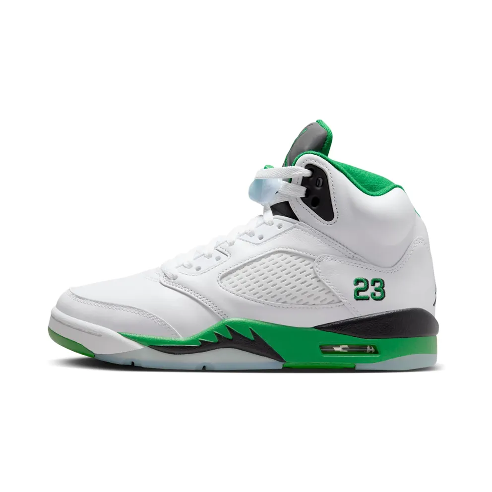 Air Jordan 5 Retro ‘Lucky Green’ White/Black/Ice Blue/Lucky Green (DD9336-103)