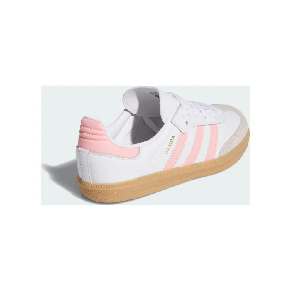Adidas Samba OG Kids Cloud White / Semi Pink Spark / Gum (JP5484)