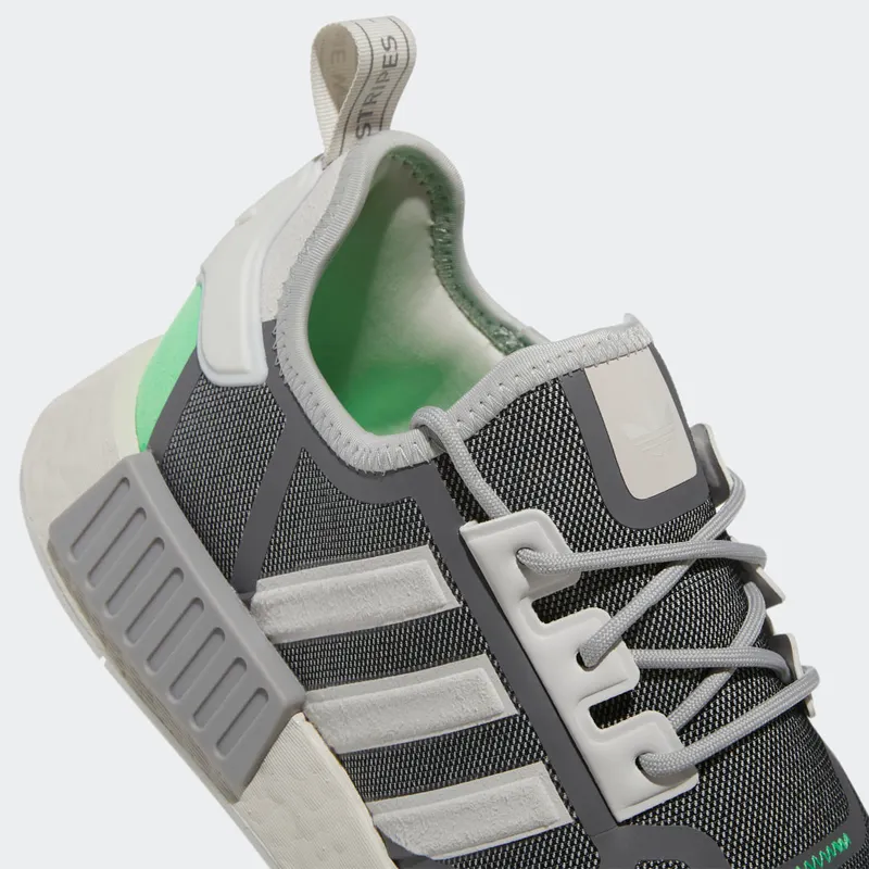 Adidas NMD_R1 Crystal White / Grey Three / Screaming Green (GZ9275)