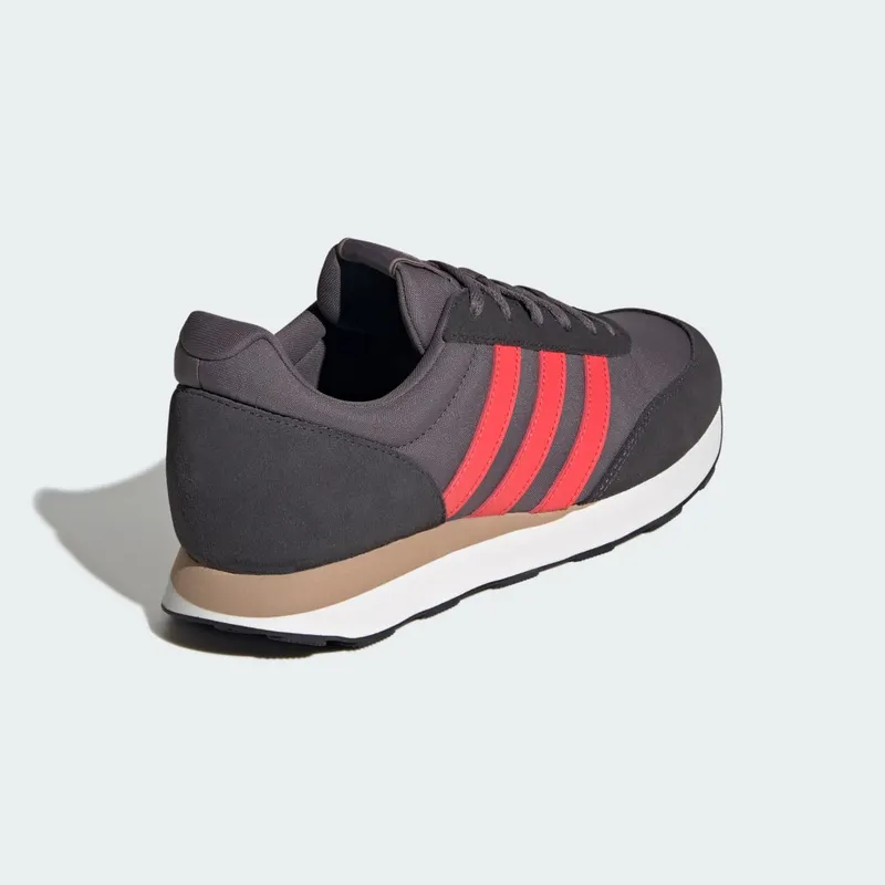 Adidas Run 60s 3.0 Grey Strata / Semi Lucid Red / Carbon (JI4946)