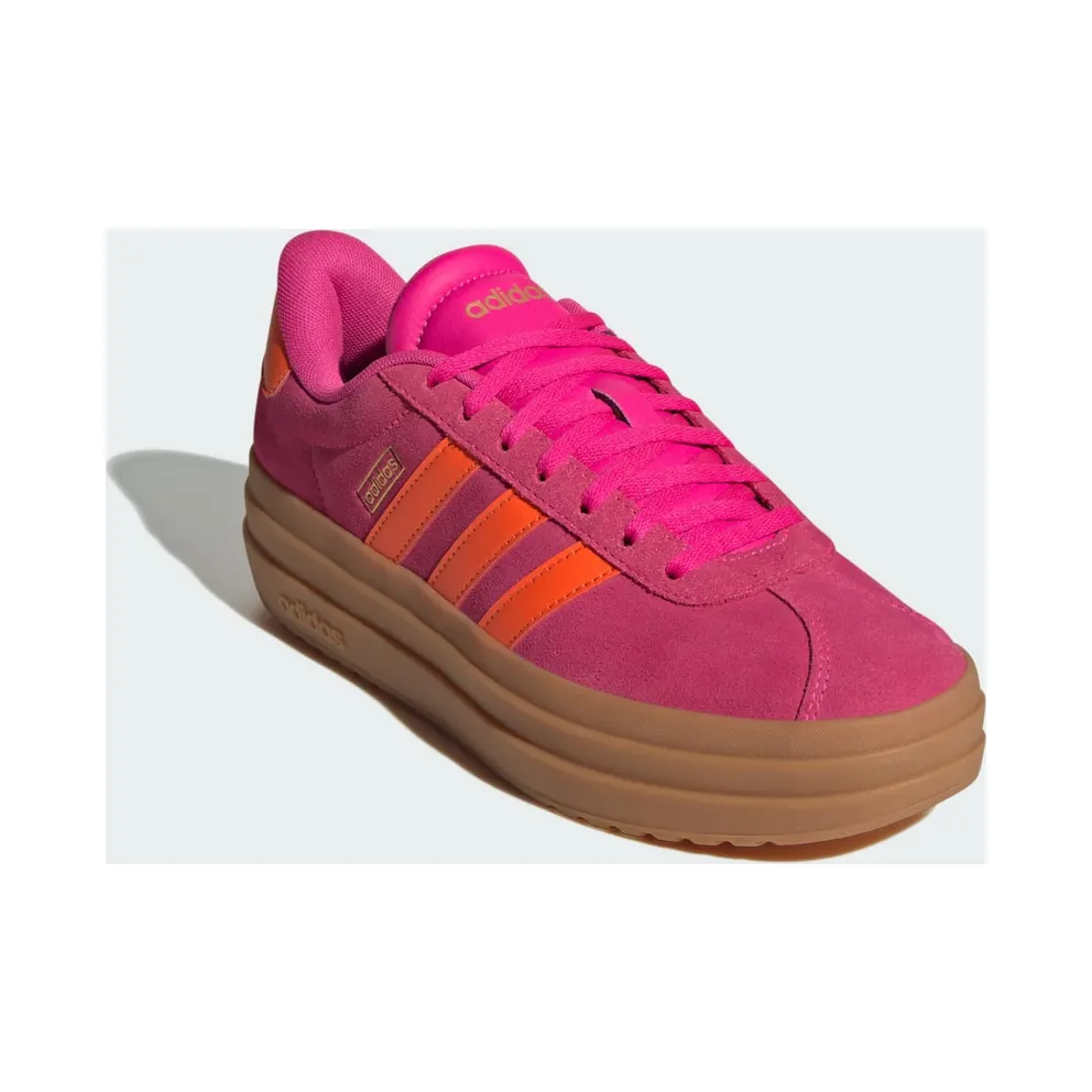 adidas VL Court Bold Shock Pink Cloud White Gold Metallic (JQ5636)