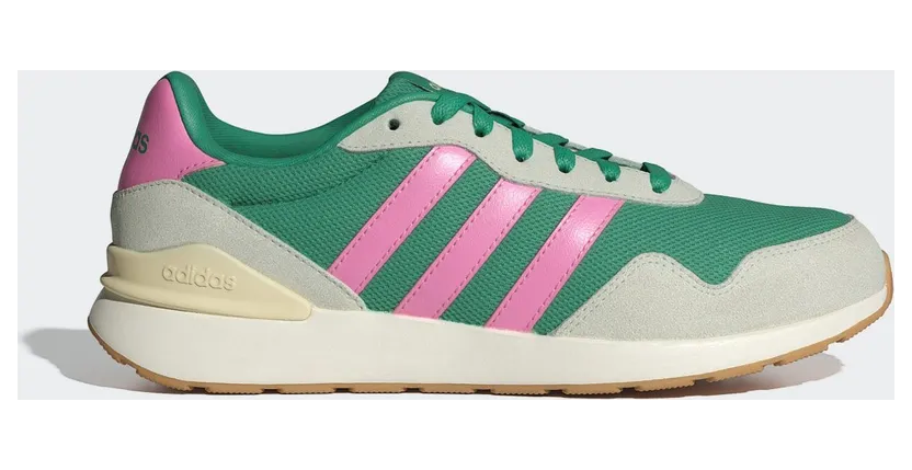 Adidas Run 60s 4.0 Semi Court Green / Bliss Pink / Warm Vanilla (JR6631)