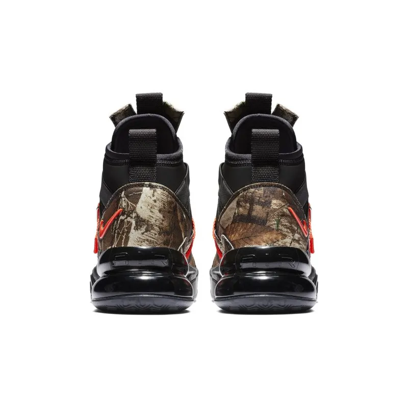 Nike Air Force 270 Utility Realtree Black/Team Orange-Black (BV6071-001)