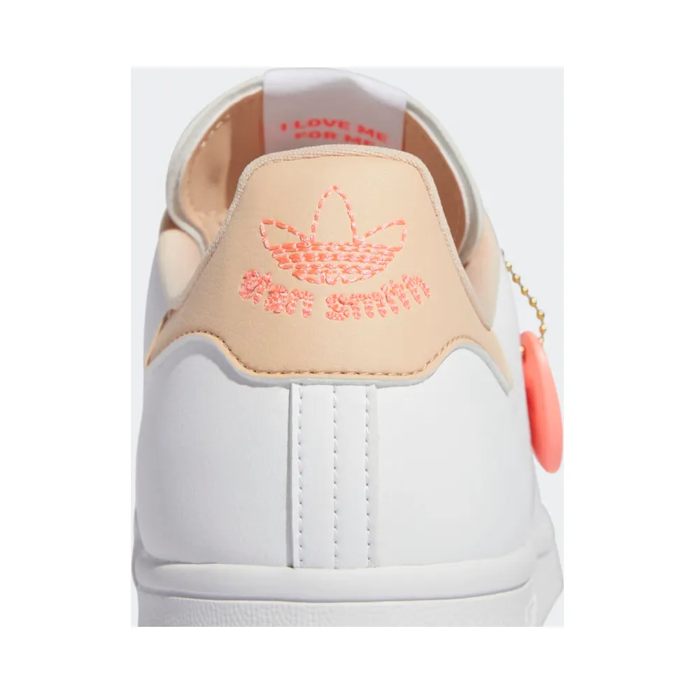 Adidas Stan Smith Cloud White / Halo Blush / Acid Red (GW0571)