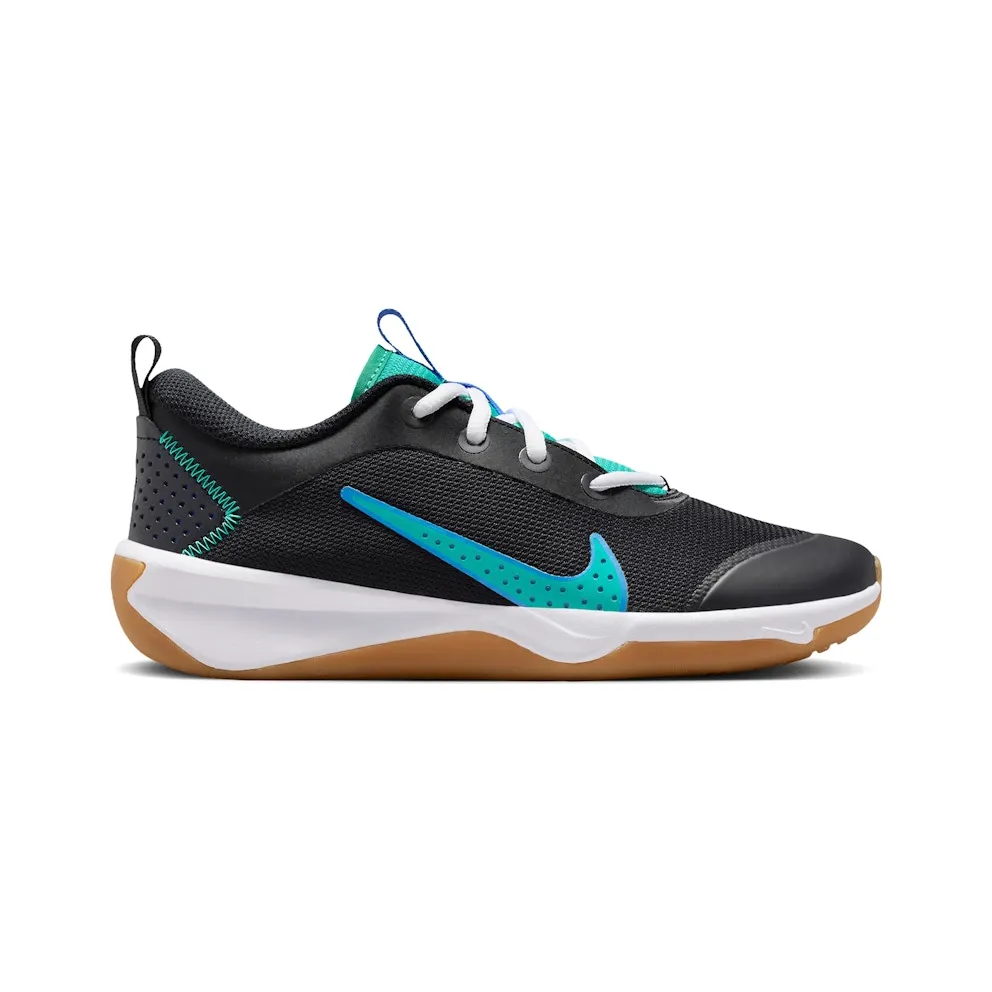 Nike Omni Multi-Court Black Blue Crystal Clear Emerald (DM9027-015)