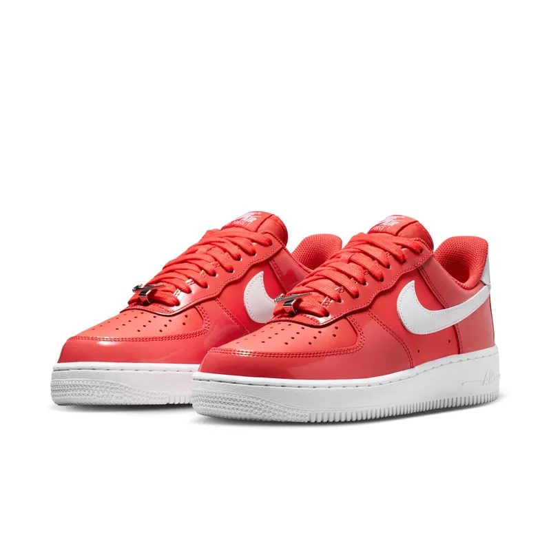Nike Air Force 1 Low ’07 “Patent Light Crimson White” (IR5450-600)