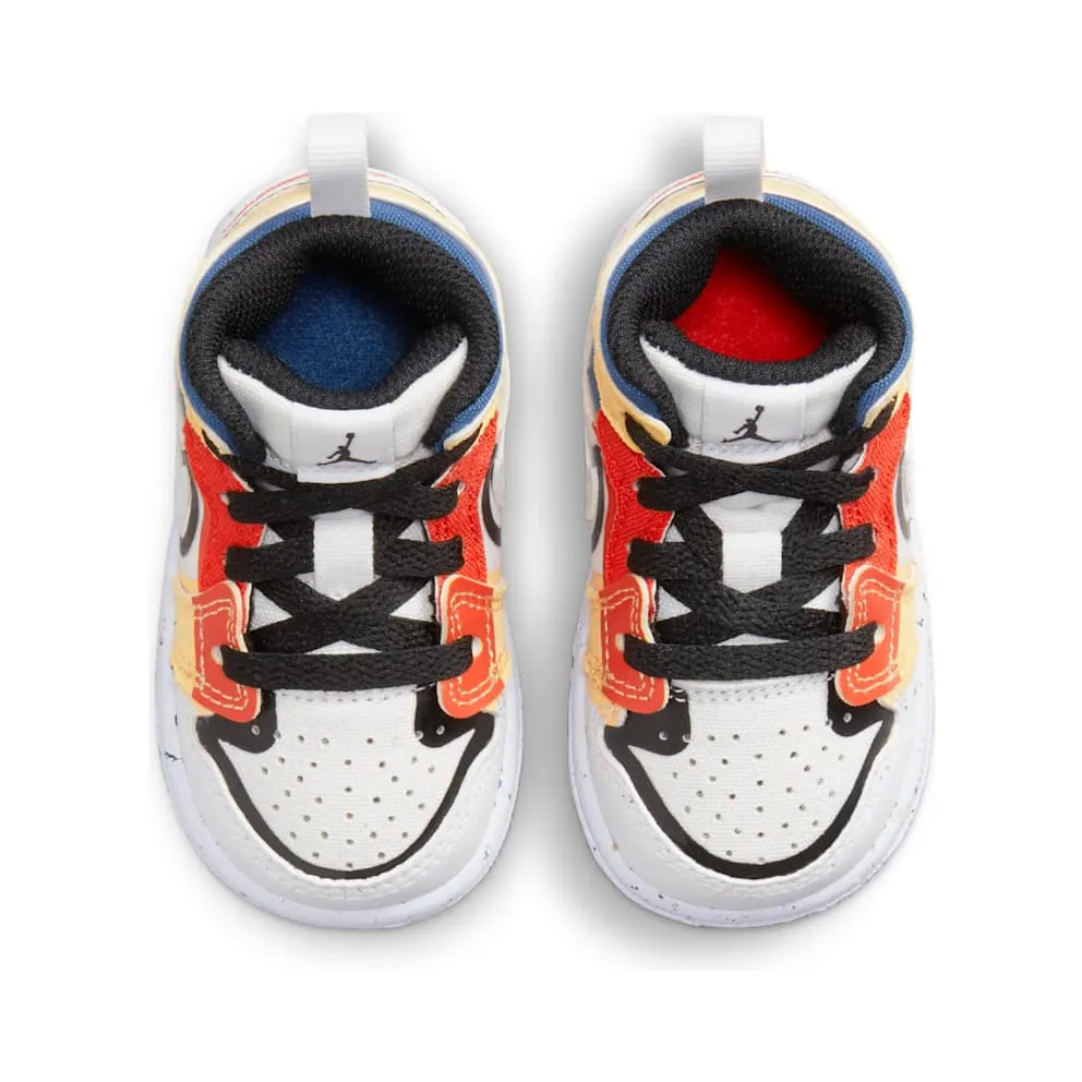 Jordan 1 Mid SE White Picante Red French Blue Black (DV1321-100)