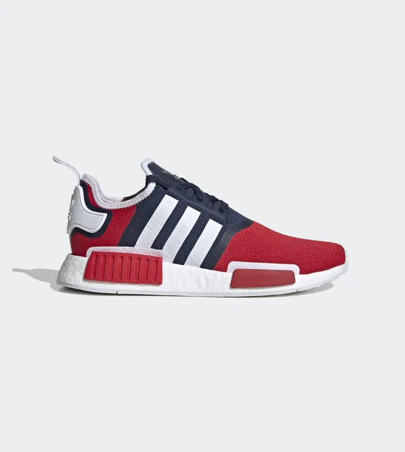 Adidas NMD_R1 ‘USA’ Collegiate Navy/Scarlet/Cloud White (FV1734)