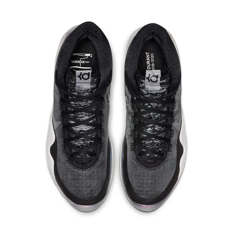 Nike KD 12 The Day One Black/Metallic Silver-White (AR4229-001)