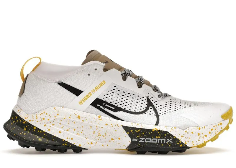 Nike ZoomX Zegama White Black Vivid Sulphur (DH0623-100)