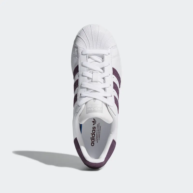adidas Superstar White Red Night (W) (B41510)
