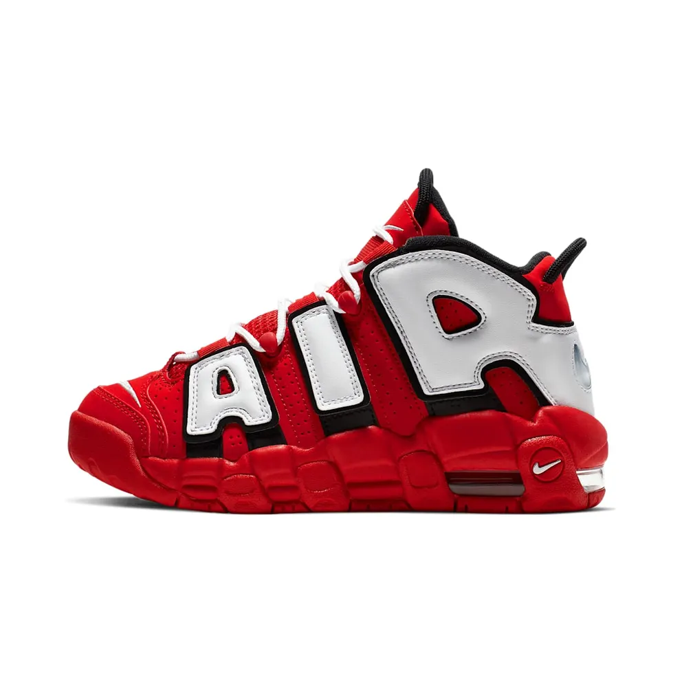 Nike Air More Uptempo University Red Black White (GS)