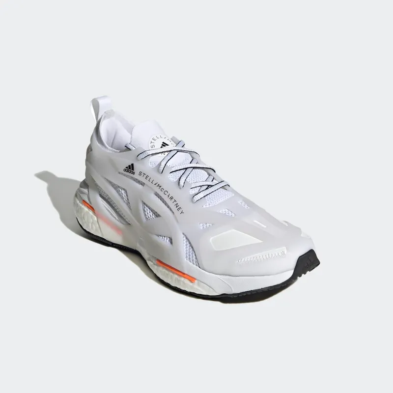 Adidas adidas by Stella McCartney Solarglide Running Cloud White / Cloud White / App Signal Orange (HR1923)