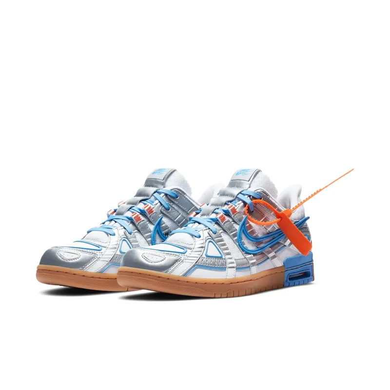 Nike Air Rubber Dunk Off-White UNC White/University Blue-White (CU6015-100)