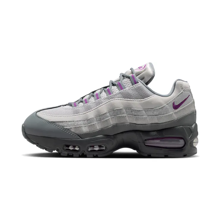 Nike Air Max 95 Big Bubble “Cool Grey / Light Smoke Grey / Vast Grey / Bold Berry” (IR1994-065)