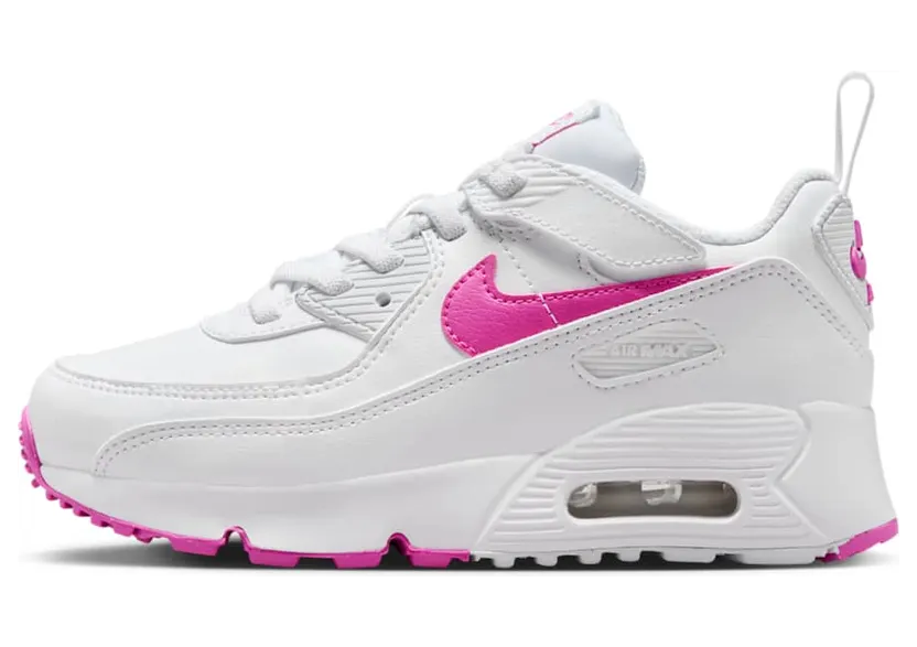 Nike Air Max 90 EasyOn “White / Laser Fuchsia” (HF6357-101)