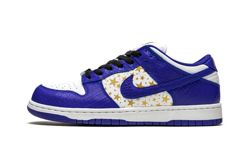 Nike SB Dunk Low “Supreme – Stars – Hyper Blue” (DH3228-100)