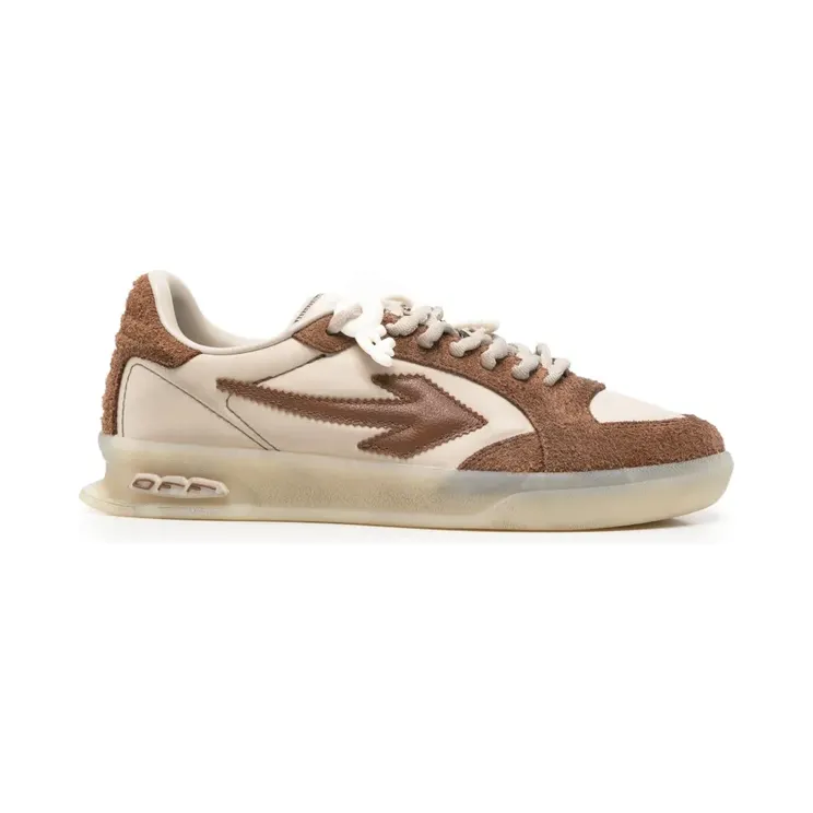 Off-White Arrows panelled sneakers – Beige (OF06005210)
