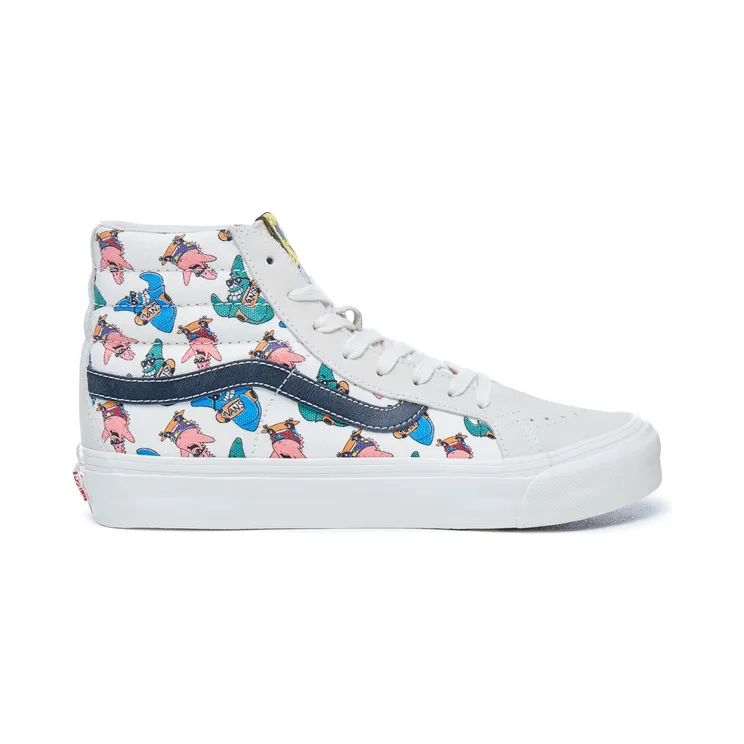 Vans Sk8-Hi Spongebob Beige (V003T0Q7Z)