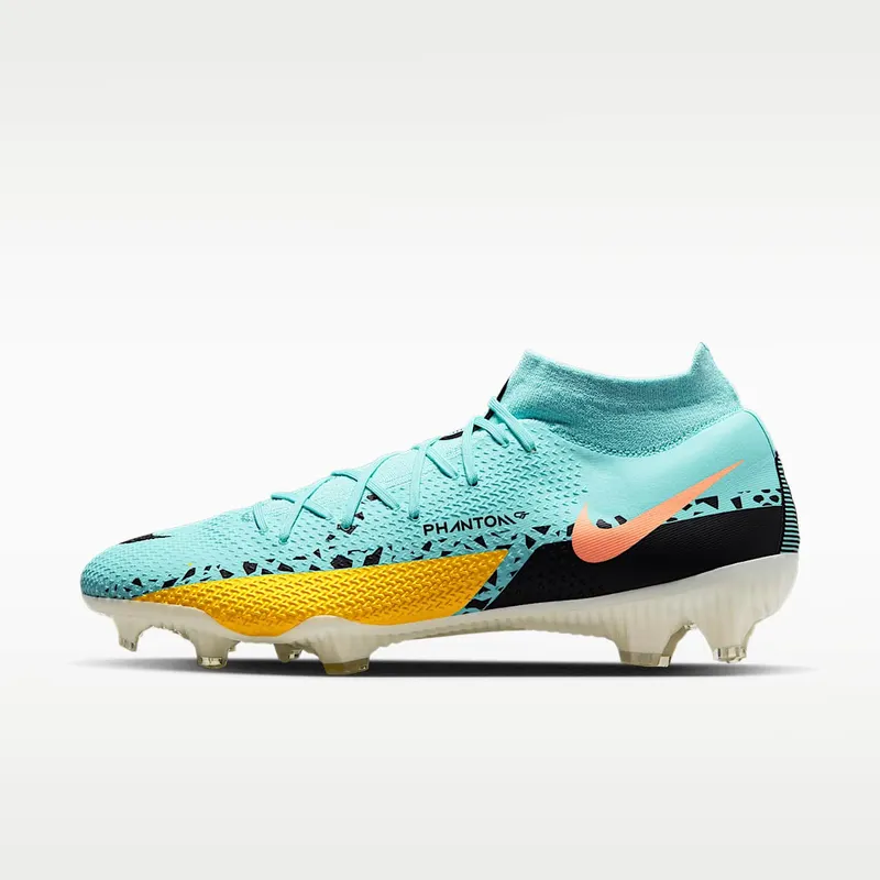 Nike Phantom GT2 Pro Dynamic Fit FG Glacier Ice Yellow Strike (DC0759-407)