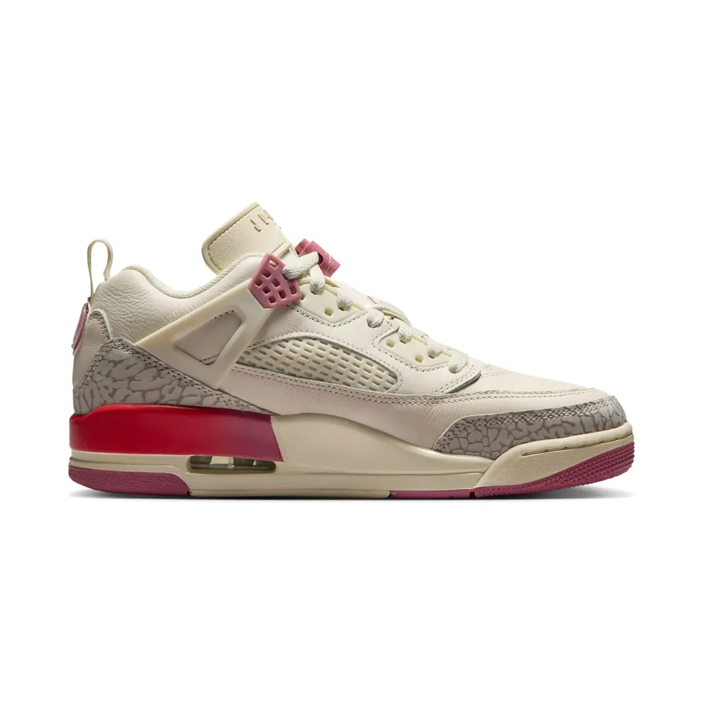Jordan Spiz’ike Low – “Pale Ivory / Track Red / Coconut Milk / Desert Berry” (IR1836-103)