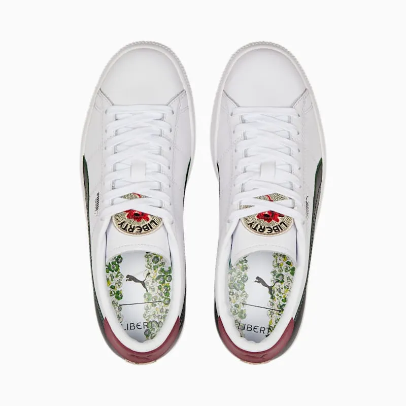 Puma x LIBERTY Basket VTG White/Black (384114-01)