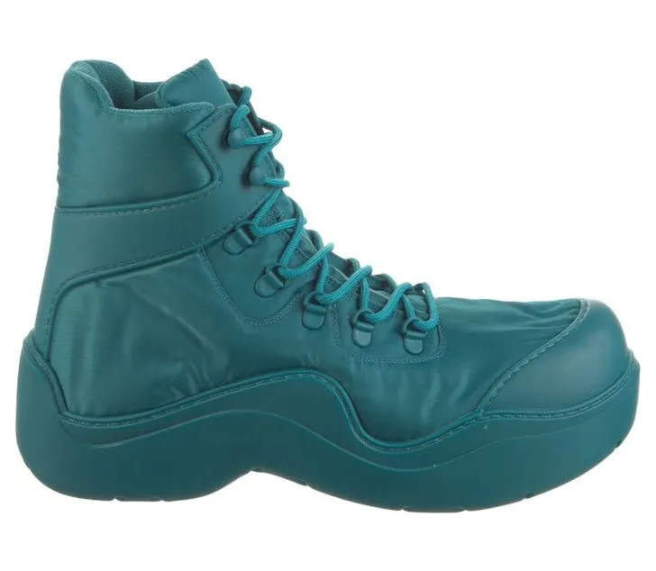 Bottega Veneta Puddle Bomber Ankle Boot Teal (667064VBSD74484)