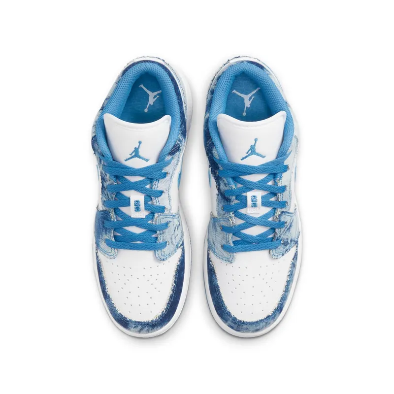 AIR Jordan 1 LOW GS “Acid Wash Denim” (DM8947-100)