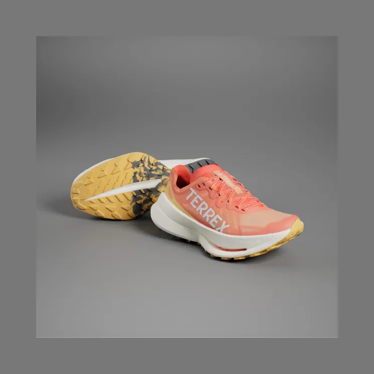 Adidas Terrex Agravic Speed Ultra Trail Running Amber Tint / Crystal White / Semi Spark (IF6597)