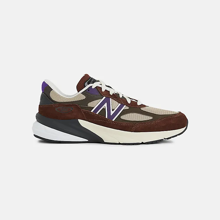 New Balance 990v6 “Made in USA – Rich Oak / Cosmic Grape” (U990OP6)