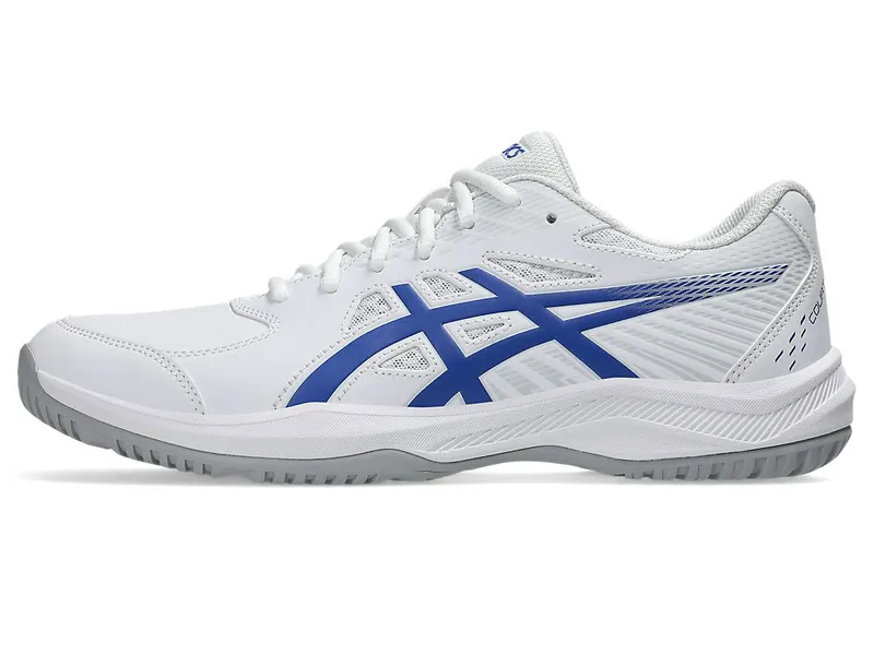 ASICS COURT SLIDE 4 “White / Dark Cobalt” (1041A483-101)