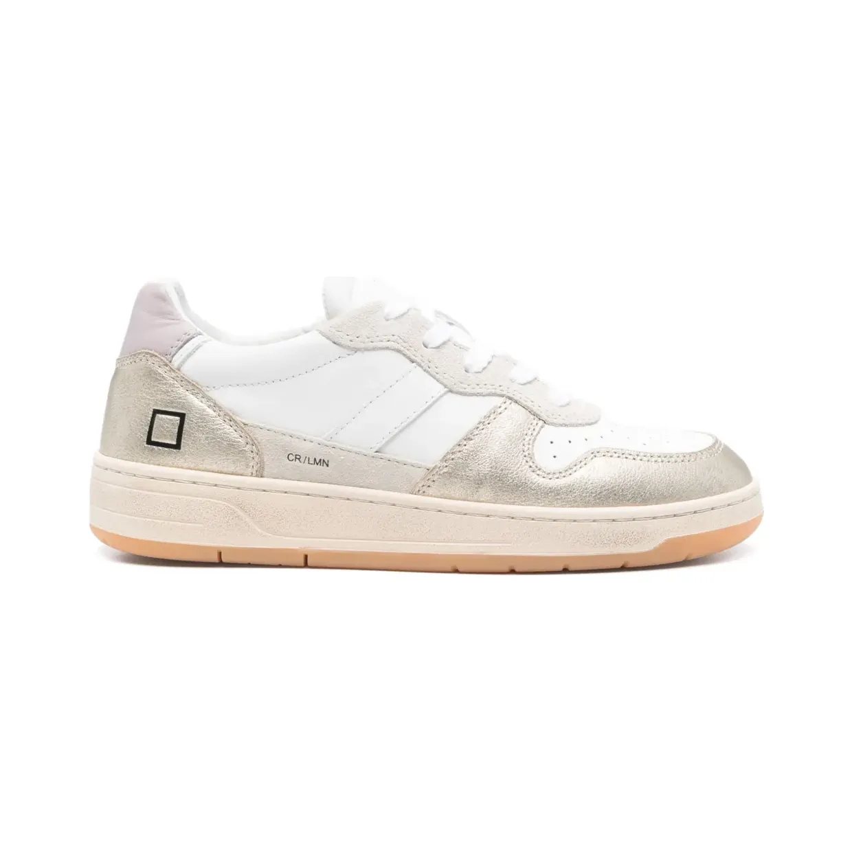 D.A.T.E. Court 2.0 suède “White” (W411C2LMWM)