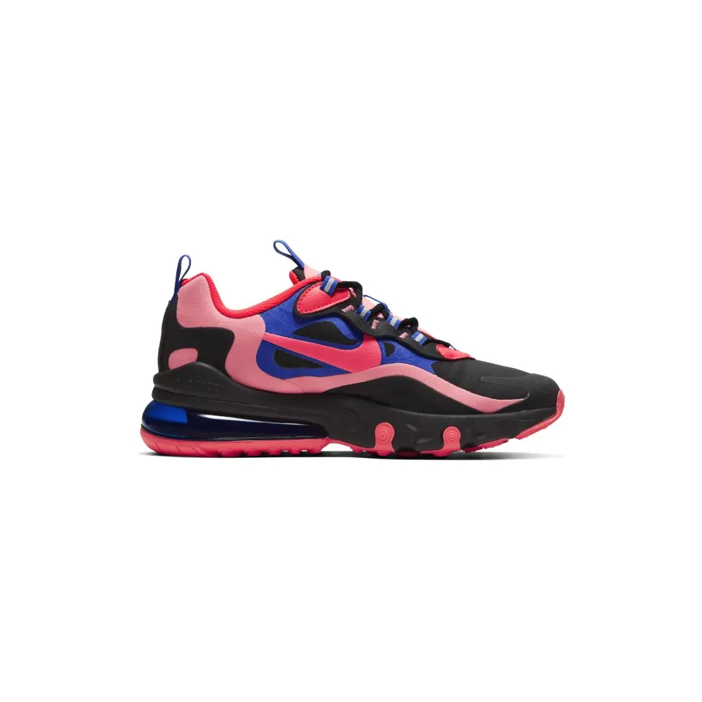 Nike Air Max 270 React Sunset Pulse (GS) Black/Racer Blue/Sunset Pulse (CT1579-001)