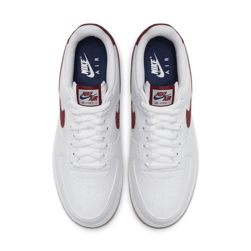 Nike Air Force 1 Low ’07 Gum Medium Brown White/Blue Void/Gum Medium Brown (CI0057-101)