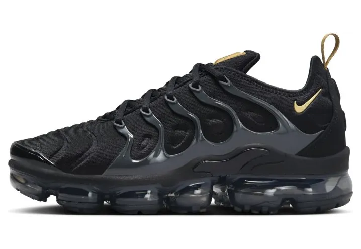 Nike Air VaporMax Plus Black Metallic Gold Anthracite