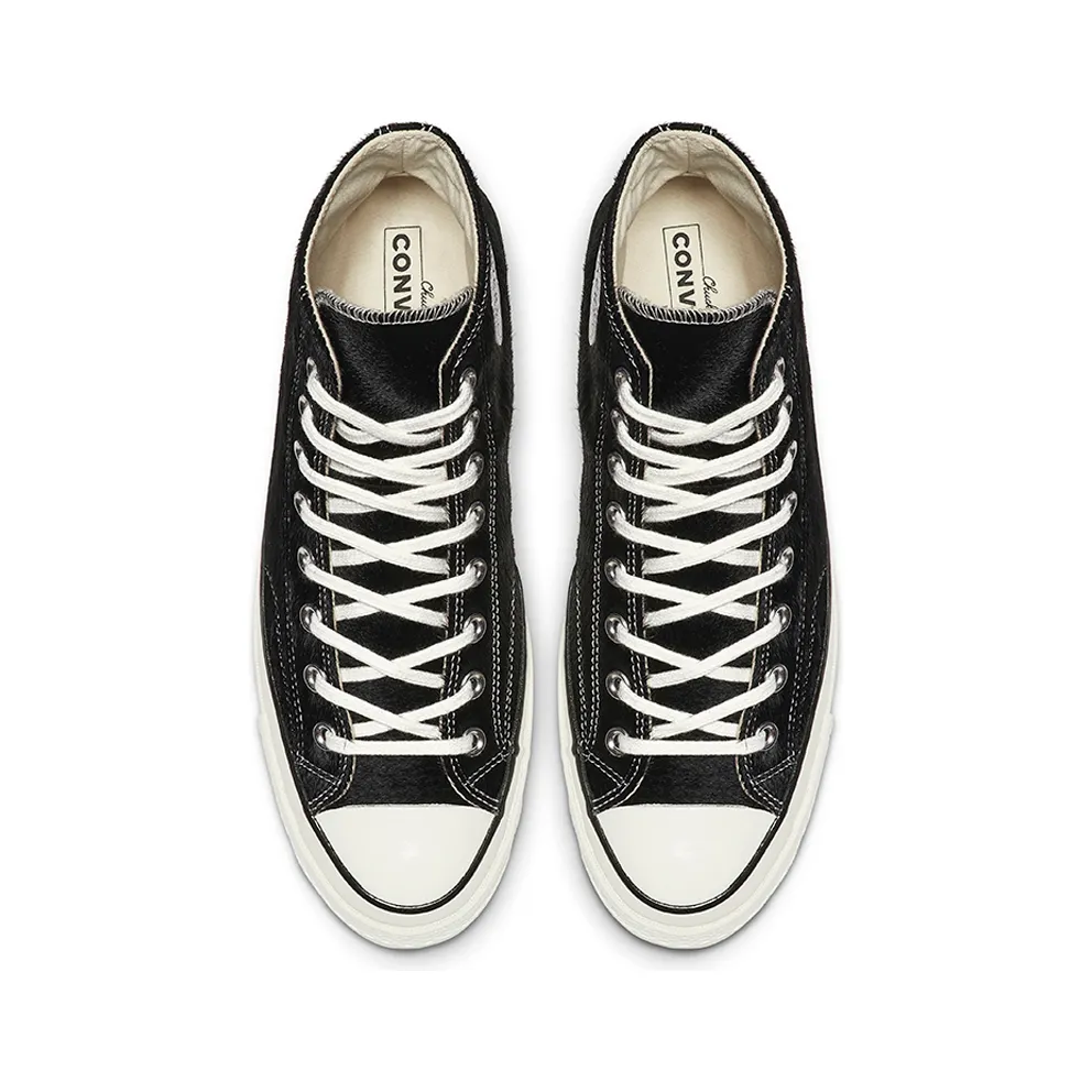 Converse Chuck Taylor All-Star 70s Hi Pony Hair Black Black/Egret-Natural (164588C)