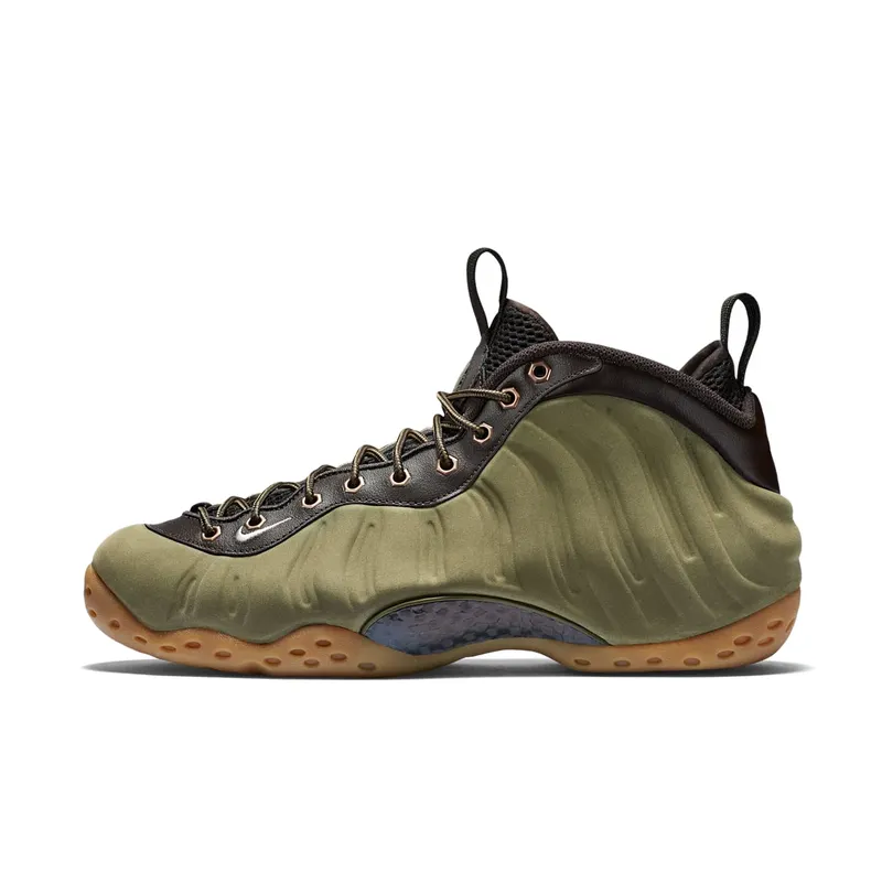 Nike Air Foamposite One Olive Medium Olive/Velvet Brown-Black-Light Bone (575420-200)