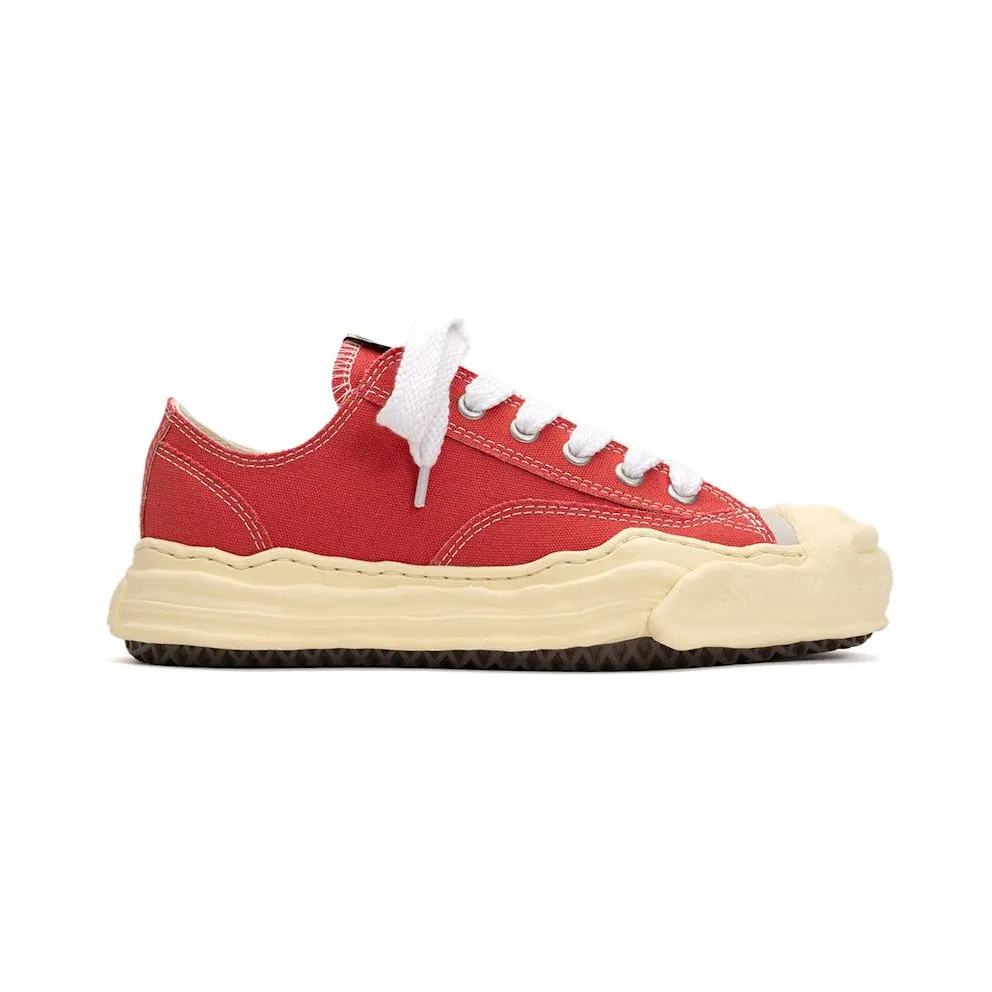 Maison Mihara Yasuhiro Hank Vintage Sole Canvas Low Orange (A09FW734-ORG)