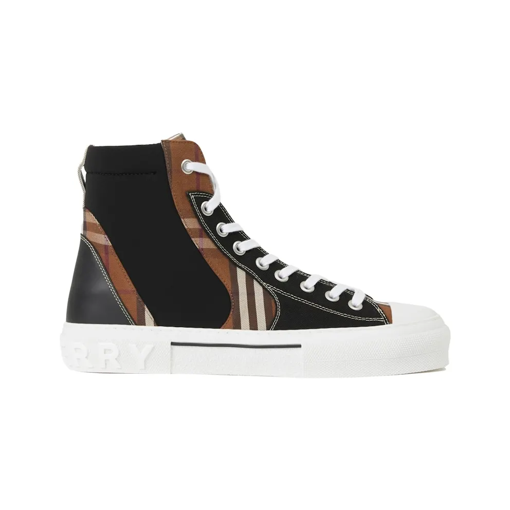 Burberry Vintage Check High Top Brown Black (8062832)