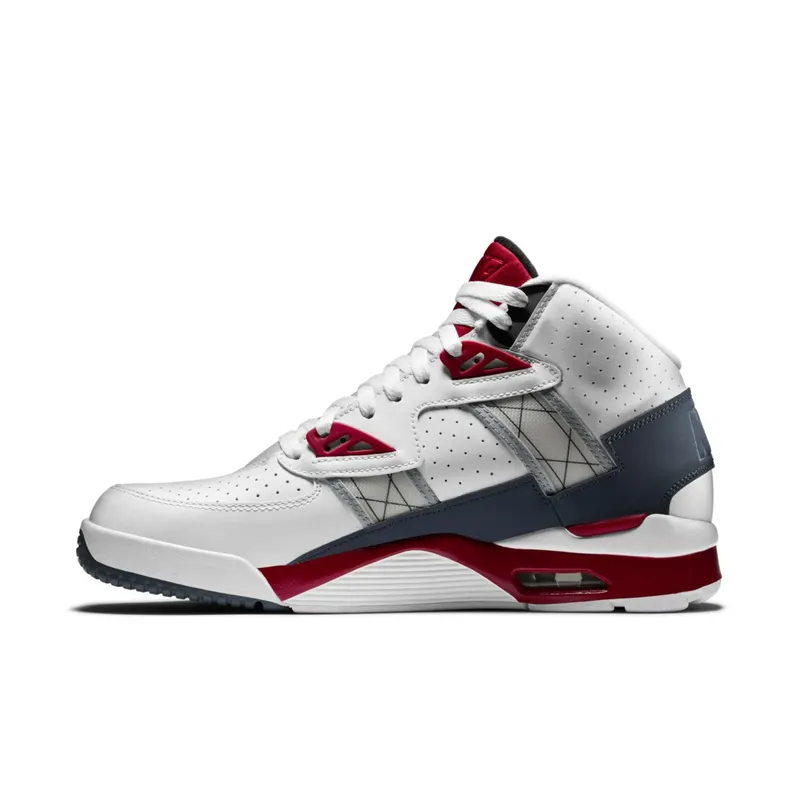 Nike Air Trainer SC High White Magnet Grey Red White/Metallic Platinum-Dark Magnet Grey (302346-119)