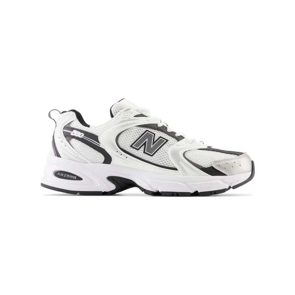 New Balance 530 “White Silver Metallic Black” (MR530LB)