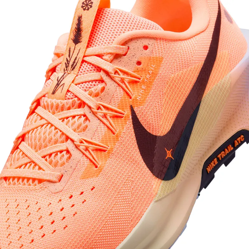 Nike React Pegasus Trail 5 Orange Pulse Ghost Black (DV3864-800)