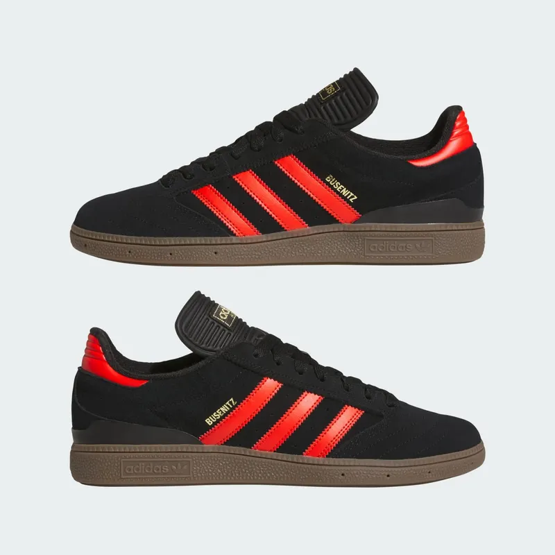 Adidas Busenitz Pro Core Black / Bold Orange / Gum (JH8134)