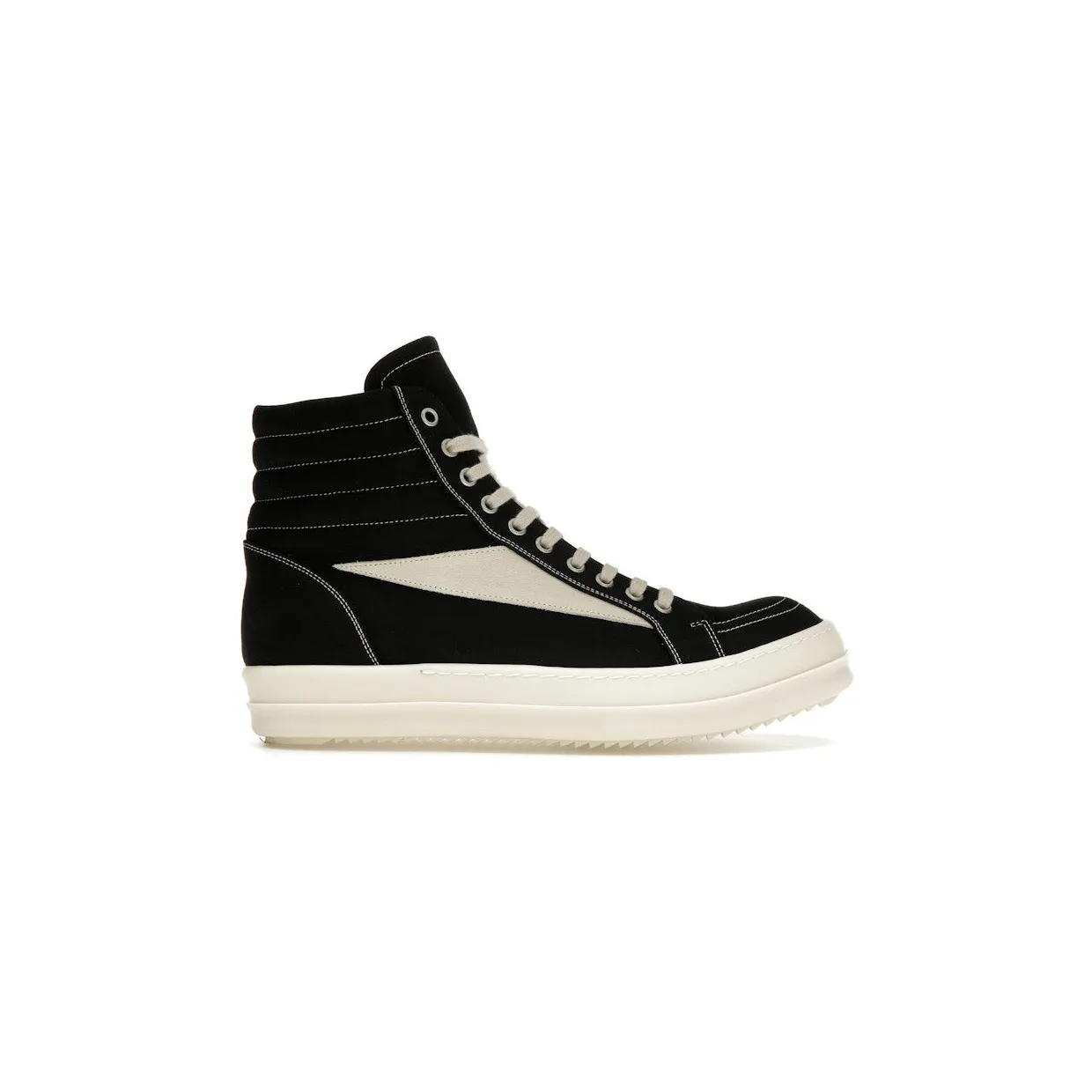 Rick Owens DRKSHDW Lido Vintage High Black Milk SS24 (DS01D1810NDKLVS-911)
