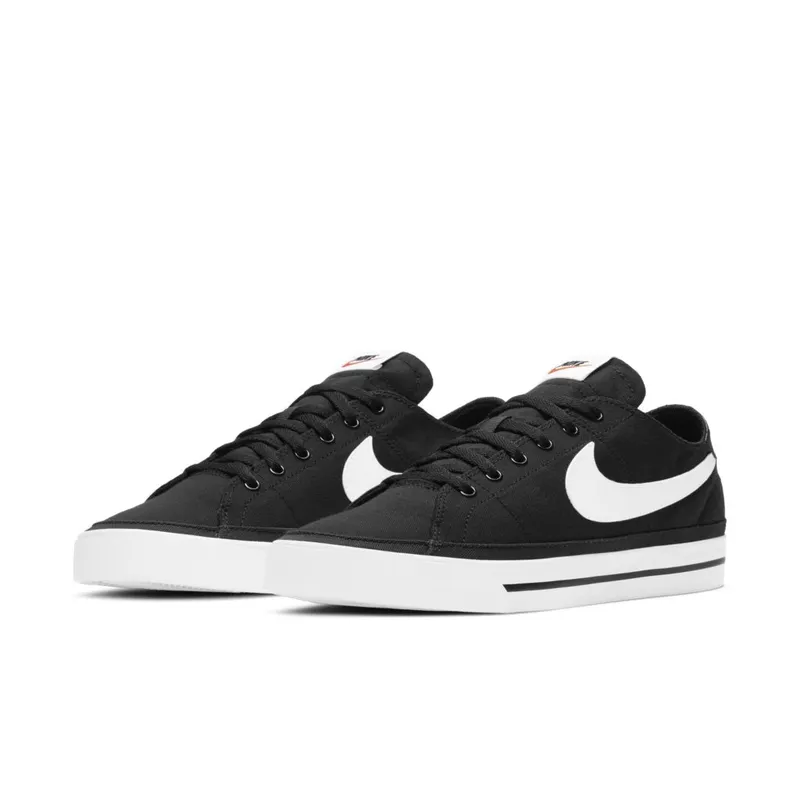 Nike Court Legacy Canvas Black White (CW6539-002)