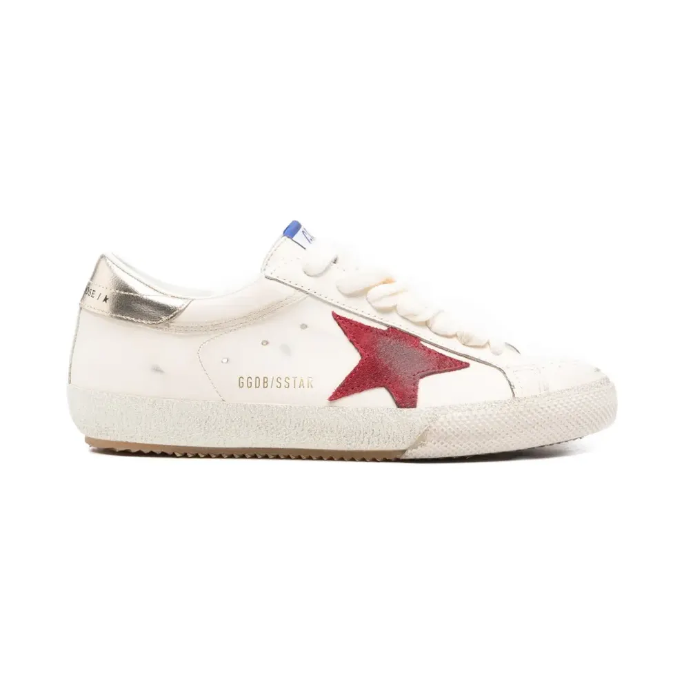 Golden Goose Super-Star leren – White (GMF01003F008137)