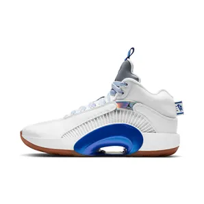 Air Jordan 35 ‘Sisterhood’ “White / Hyper Royal / Gum Medium Brown / Black” (CZ5657-100)