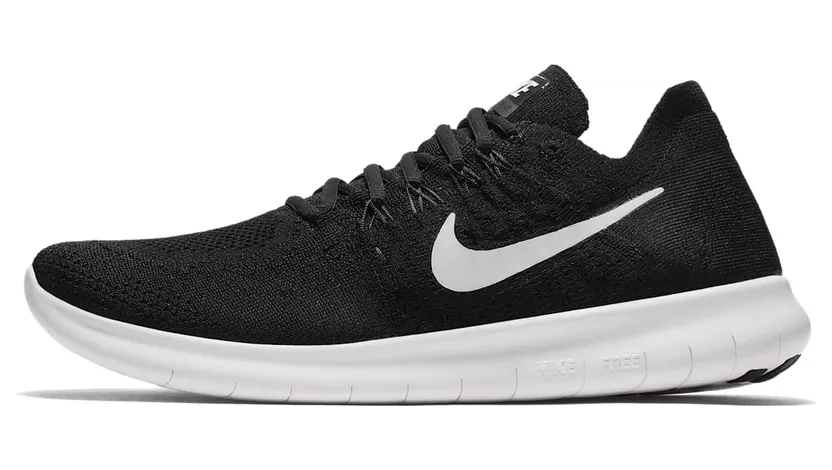 Nike Free RN Flyknit 2017 Black White (880843-001)
